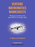 Venture Mathematics Worksheets: Bk. A: Algebra and Arithmetic: Blackline masters for higher ability classes aged 11-16