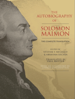 The Autobiography of Solomon Maimon: The Complete Translation