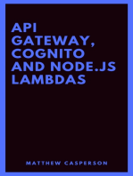 API Gateway, Cognito and Node.js Lambdas