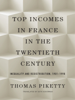 Top Incomes in France in the Twentieth Century: Inequality and Redistribution, 1901–1998