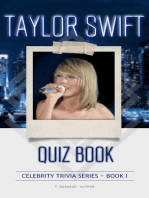 Taylor Swift Quiz Book: Celebrity Trivia Series, #1