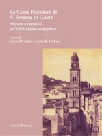 La Cassa Popolare di S. Erasmo in Gaeta. Statuto e cenni di un’istituzione scomparsa: Statuto e cenni storici di un'istituzione scomparsa