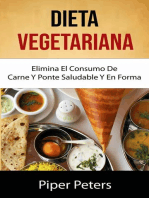 Dieta Vegetariana : Elimina El Consumo De Carne Y Ponte Saludable Y En Forma .: Cocina Elemental