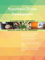 Hypothesis Driven Development A Complete Guide - 2020 Edition