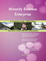 Minority Business Enterprise A Complete Guide - 2020 Edition