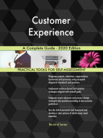 Customer Experience A Complete Guide - 2020 Edition