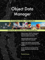 Object Data Manager A Complete Guide - 2020 Edition