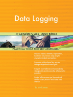 Data Logging A Complete Guide - 2020 Edition