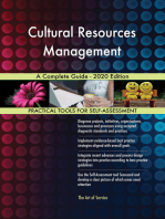 Cultural Resources Management A Complete Guide - 2020 Edition