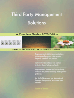 Third Party Management Solutions A Complete Guide - 2020 Edition