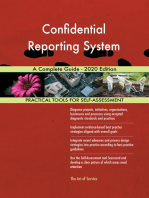 Confidential Reporting System A Complete Guide - 2020 Edition