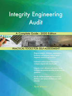Integrity Engineering Audit A Complete Guide - 2020 Edition