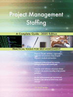 Project Management Staffing A Complete Guide - 2020 Edition