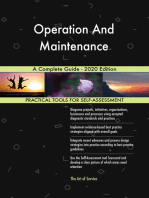 Operation And Maintenance A Complete Guide - 2020 Edition