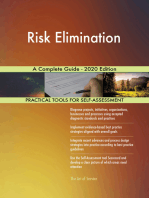 Risk Elimination A Complete Guide - 2020 Edition