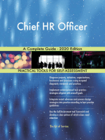 Chief HR Officer A Complete Guide - 2020 Edition