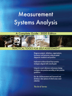 Measurement Systems Analysis A Complete Guide - 2020 Edition