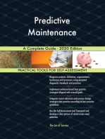 Predictive Maintenance A Complete Guide - 2020 Edition