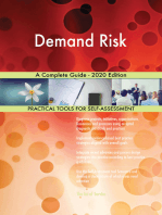 Demand Risk A Complete Guide - 2020 Edition