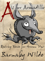A is for Armadillo