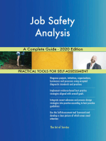 Job Safety Analysis A Complete Guide - 2020 Edition