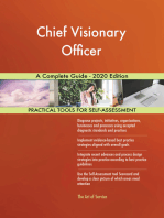 Chief Visionary Officer A Complete Guide - 2020 Edition