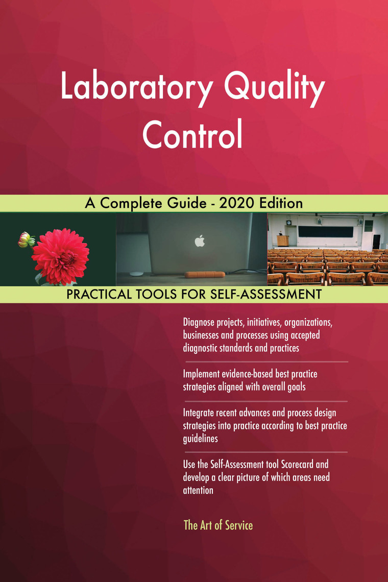 Laboratory Quality Control A Complete Guide - 2020 Edition by Gerardus ...