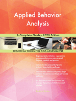 Applied Behavior Analysis A Complete Guide - 2020 Edition