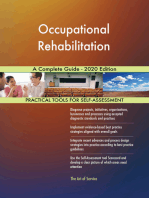 Occupational Rehabilitation A Complete Guide - 2020 Edition