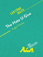 The Hate U Give von Angie Thomas (Lektürehilfe): Detaillierte Zusammenfassung, Personenanalyse und Interpretation