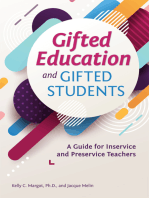 Gifted Education and Gifted Students: A Guide for Inservice and Preservice Teachers