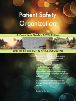 Patient Safety Organization A Complete Guide - 2020 Edition