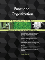 Functional Organization A Complete Guide - 2020 Edition