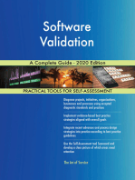 Software Validation A Complete Guide - 2020 Edition