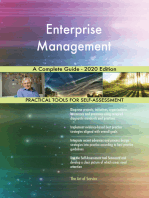 Enterprise Management A Complete Guide - 2020 Edition