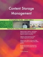 Content Storage Management A Complete Guide - 2020 Edition