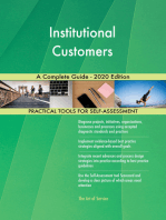 Institutional Customers A Complete Guide - 2020 Edition