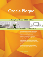 Oracle Eloqua A Complete Guide - 2020 Edition