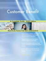 Customer Benefit A Complete Guide - 2020 Edition