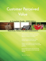 Customer Perceived Value A Complete Guide - 2020 Edition