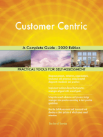 Customer Centric A Complete Guide - 2020 Edition