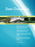Data Ownership A Complete Guide - 2020 Edition