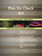 Plan Do Check Act A Complete Guide - 2020 Edition