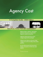 Agency Cost A Complete Guide - 2020 Edition