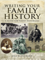 Writing Your Family History: A Guide for Family Historians