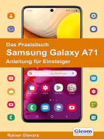 Das Praxisbuch Samsung Galaxy A71 - Anleitung für Einsteiger