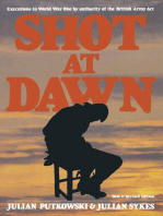 Shot at Dawn: Executions in World War One by Authority of the British Army Act