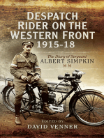 Despatch Rider on the Western Front, 1915–18