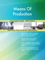 Means Of Production A Complete Guide - 2020 Edition