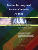 Disaster Recovery And Business Continuity Auditing A Complete Guide - 2020 Edition